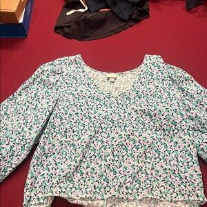 a new day Multicolor Floral Women's Blouse